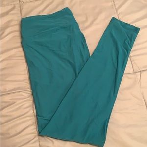 LuLaRoe TC teal Leggings